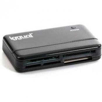 Iggual PSI09230 - Lector de tarjetas externo, USB