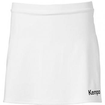 Kempa Skort Falda de Entrenamiento, Mujer, Blanco, 128