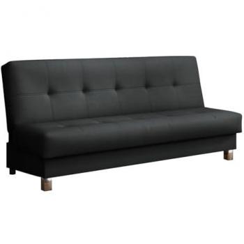 Sofá-cama Columbus 107 con función de cama y caja de ropa de cama, 193x90x85cm