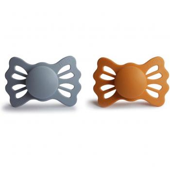Chupetes Frigg Lucky Great/Honey Silicona 6-18 meses (Pack de 2)