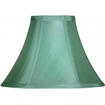 Oaks Lighting 14 pulgadas Faux Imperio Seda Shade, Pato azul del huevo