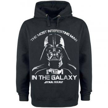 Star Wars Lf-37-sw021-h38-10 Hooded Sweatshirt, Negro, XXL para Hombre