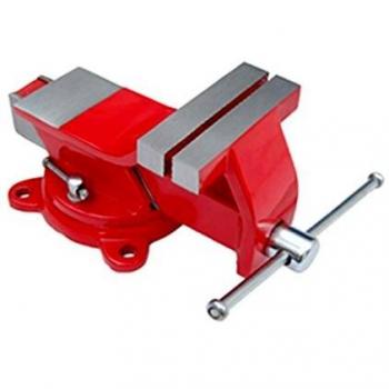 Max-Power 040281 - Tornillo de banco giratorio de 125 mm
