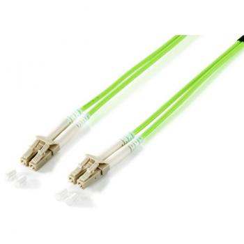 Cable de fibra óptica 1 m LC OM5 Verde
