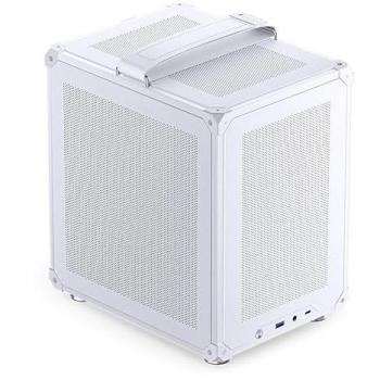 Torre Jonsbo C6 Mini ITX Blanca con Paneles Mesh y Asa de Transporte