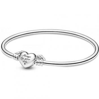 Pandora Moments Winged Heart Silver Bracelet 17cm