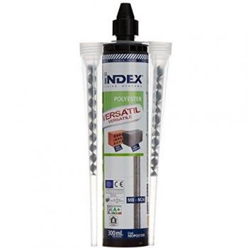 INDEX Fixing Systems MOPOLY - Anclaje químico para grandes cargas en elementos macizos y huecos