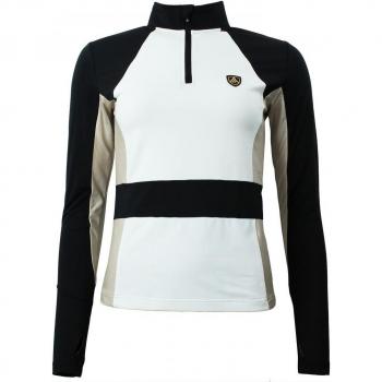 Peak Mountain Women's 1st Skin Zip T-Shirt