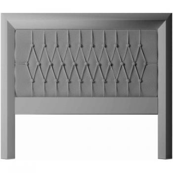 Sleepens - Cabecero de Madera Praga, 155 x 135 x 4, Blanco