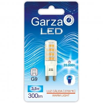 Garza Bombilla LED G9 Blanco Cálido - Reemplazo Halógenas - Ahorro Energético