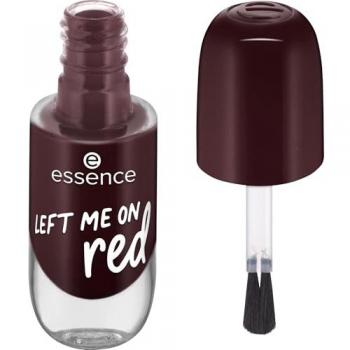 Esmalte de Uñas Gel Nail Colour Essence - Tono 72 Left Me On Rojo, 8 ml, Larga Duración, Secado Rápido, Brillante