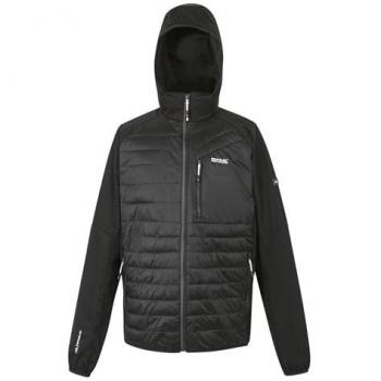 Regatta Men's Pro Hybrid Lightweight Full Zip Softshell Jacket - Black, Size M