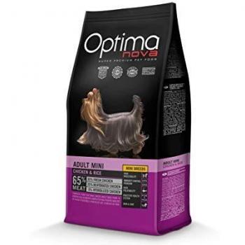 Optima Nova - Pienso para perros adultos pequeños mini pollo y arroz