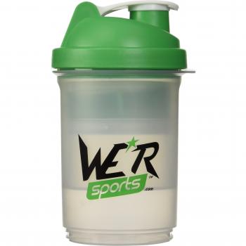We R Sports XPS4000 - Shaker de batido de proteínas de 500ml, color verde