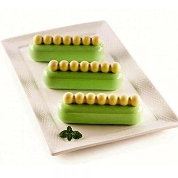 SILIKOMART - KIT CHIC ECLAIR - Set 2 moldes de silicona 130x38 h 46 mm