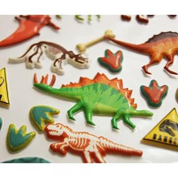 Pegatinas Tweeny Foamy Dinosaurios Multicolor Global Gift