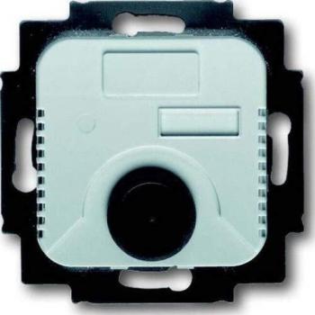 Termostato Electrónico de Ambiente Busch-Jaeger 1095 U con Interruptor Deslizante y Contacto Abierto 230V