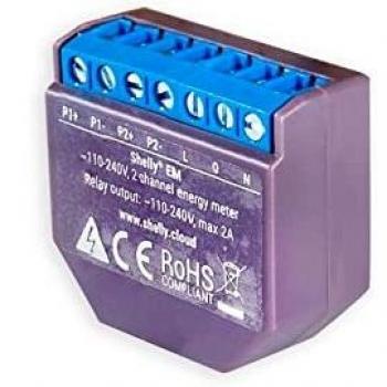 Interruptor WiFi Shelly 20210 con Medidor de Consumo Eléctrico DIY