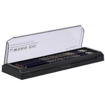 Tombow - MONO 100 | Estuche con 12 Lápices Premium - Lapiz de Grafito B