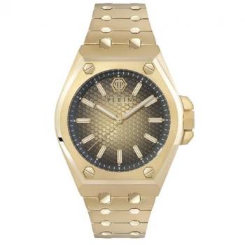 Philipp Plein Extreme Gent Quartz Watch 43mm Gold 5ATM