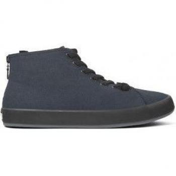 CAMPER Andratx Men's Blue Cotton Ankle Boots - Size 45