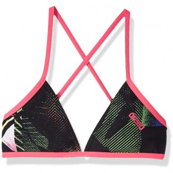 ARENA Triangle Feel Parte Superior de Bikini, Mujer, Multicolor, M