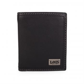 LOIS - 28520 BILLETERO DE PIEL, Color Negro