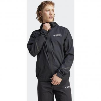 Adidas Terrex Men's Xperior RAIN.RDY Jacket, Black - Size: Extra Large