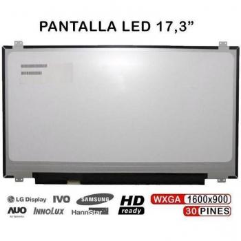 Pantalla LED 17.3 WXGA para Portátil HP B173RTN02.2
