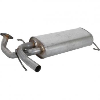 Silenciador trasero 4MAX 0219-01-25010/0219-01-25010P, compatible con vehículos, fabricado en acero inoxidable, diseño de bajo ruido, fácil instalación, incluye soportes y accesorios necesarios