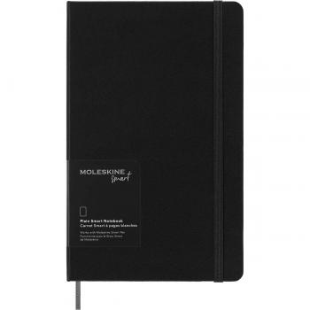 Cuaderno Digital Moleskine Smart Grande Tapa Dura Páginas Lisas Color Negro