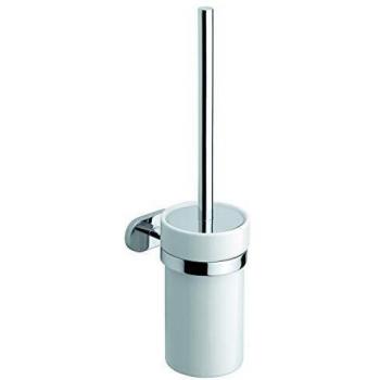 Escobillero de pared de acero inoxidable modelo Louise para baño