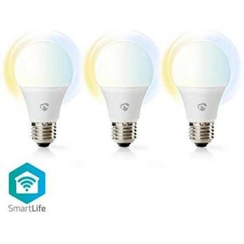 Nedis Bombillas LED Inteligentes co n Wi-Fi Blanco Calido a