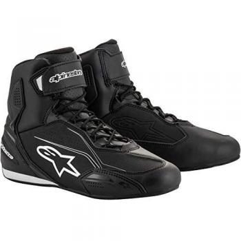Alpinestars Faster-3 Men's Black Motorcycle Shoes Size 47
