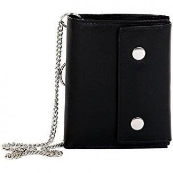 pedaliers Christian® Piel Bike Monedero piel Monedero Cartera con cadena con cadena...