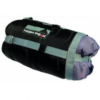High Peak 23540 Bolsa de Compresión, Negro/Gris, M