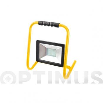 Farola negra 2,17 m 3 cabezas IP44 E27 60W