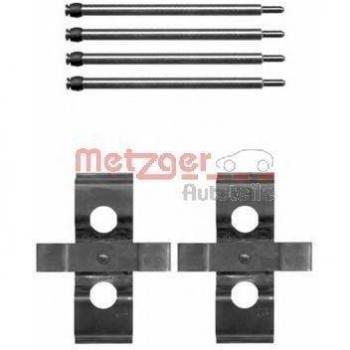 Kit de accesorios para pastillas de freno METZGER 109-1611
