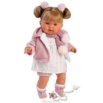 Muñeca 42 cm. Coletas con Sonido