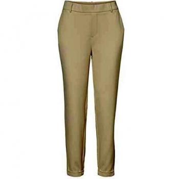 Vero Moda Vmmaya Mr Loose Solid Pant Noos Calzoncillos, Birch, L/30 para Mujer