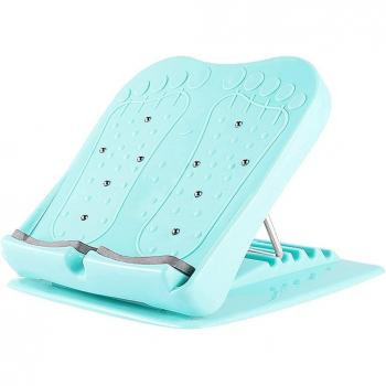 Plataforma inclinada de estiramiento muscular con imanes de masaje y protectores de talón