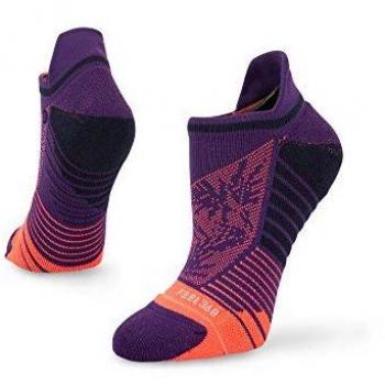 Stance Palmera Comprimido No Show Calcetines en Morado - Morado, Small