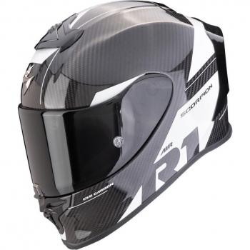 Scorpion EXO-R1 Evo Carbon Air Rally Casco Integral Negro Blanco XL