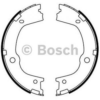 Juego de zapatas de freno BOSCH 0 986 487 776, freno de tambor