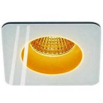 Luz de Techo Empotrable LED Patta-F, Cuadrada, 12W, 3000K, Ángulo de Haz 38°, IP65, Blanco Mate con Driver Incluido