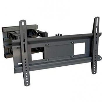 Soporte Television Plasma Arriba/Abajo 5º Metal Negro 37' Inclinable y Giratorio. Soporta máximo 35 Kilos. Giratorio Derecha/Izquierda 90º. Arriba/Abajo 5º. Color Plata. para TV de 19 a 37