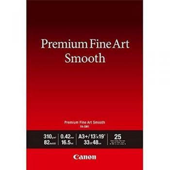 Canon consumible papel fotográfico Fine Art FA-SM1 A3+ 25 hojas