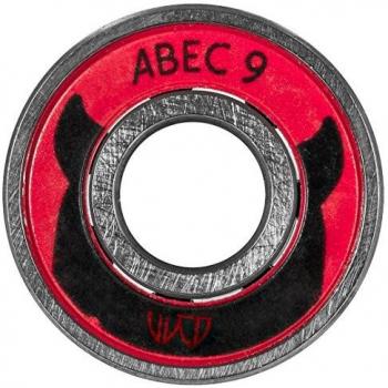 Rodamientos Powerslide Wicked ABEC 5 Freespin 50 Unidades (Rojo)