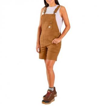 Mono corto de lona resistente y flexible para mujer Carhartt - Marrón - Talla L