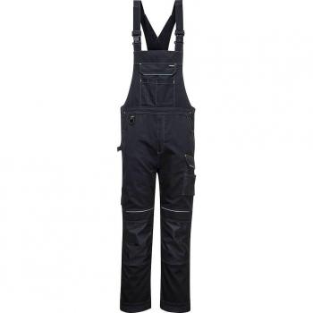 Peto de trabajo Portwest PW3 Oxford con bolsillo doble en color negro 3XL